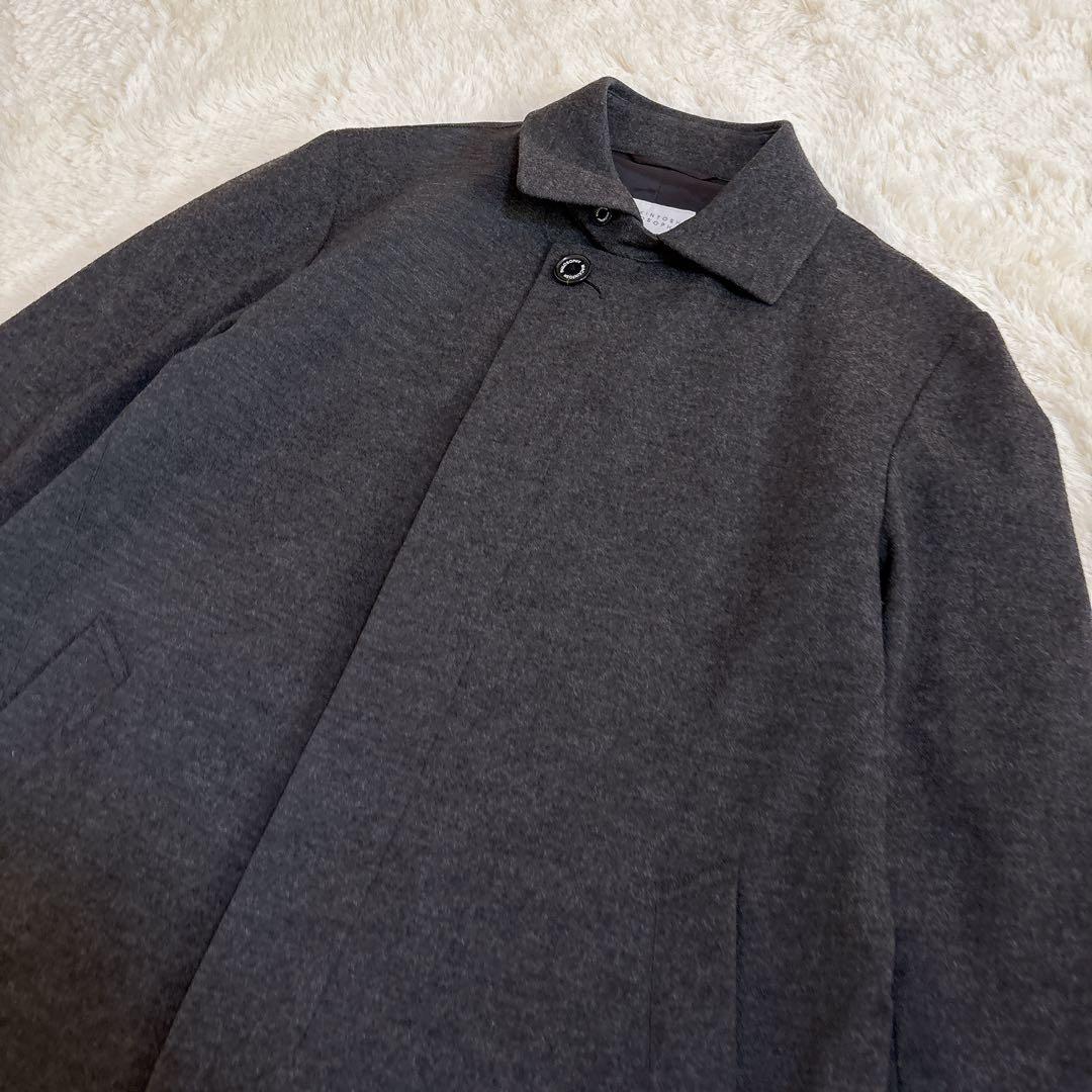 大きいサイズ マッキントッシュフィロソフィー ウール ステンカラーコート