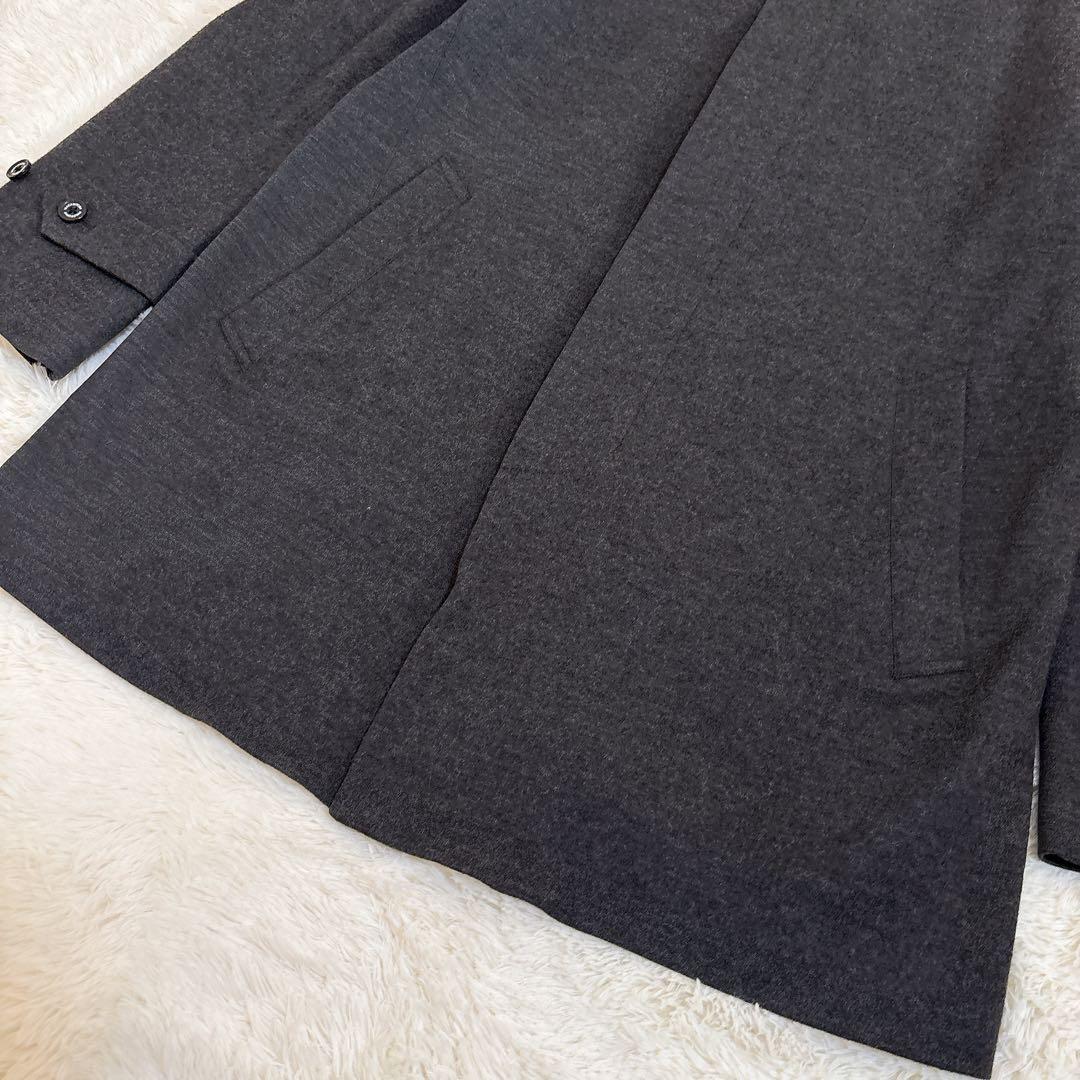 大きいサイズ マッキントッシュフィロソフィー ウール ステンカラーコート