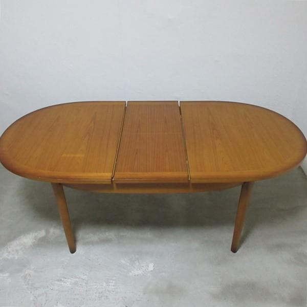 イギリス ビンテージ 家具 ダイニングテーブル エクステンション 英国6013e