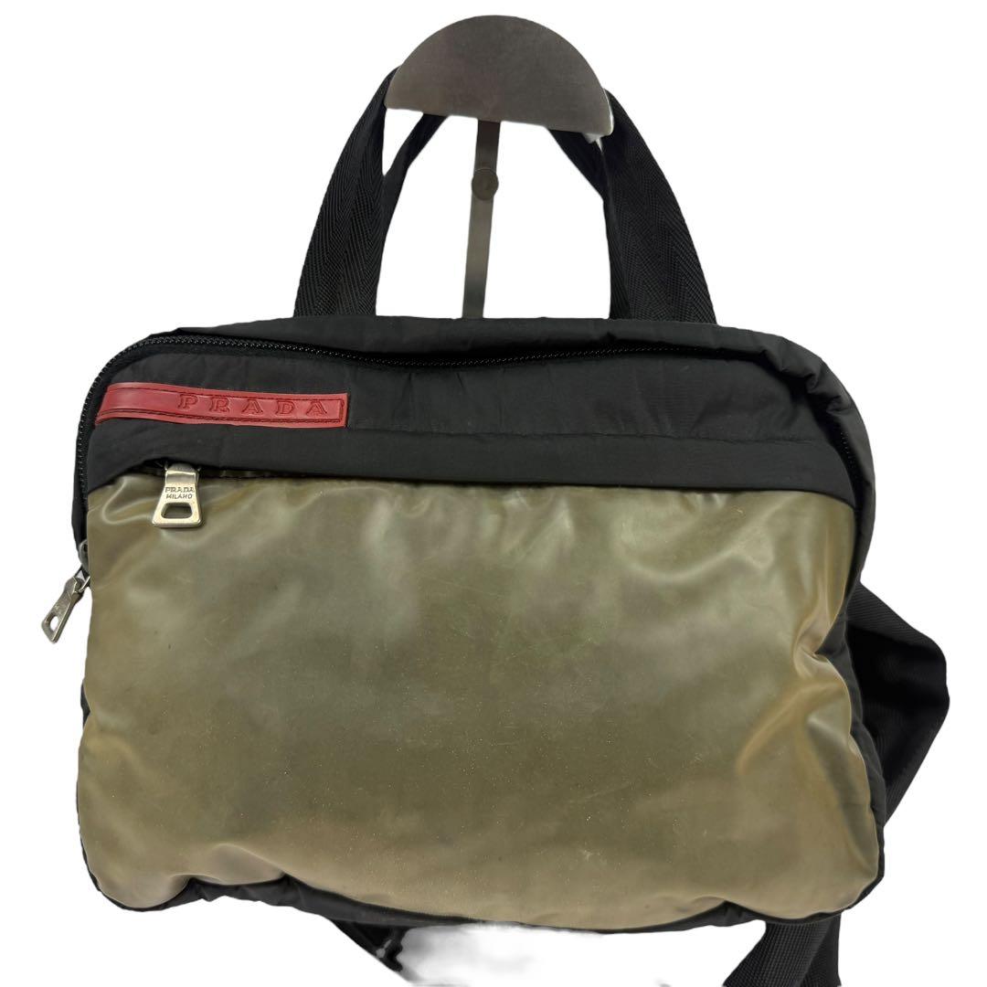 バッグ Archive 90s Prada Sport Body Bag Black