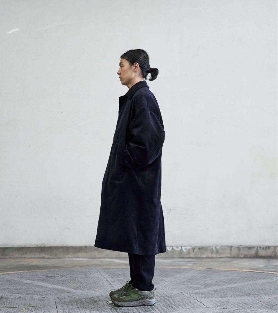 フレッシュサービス　コーデュロイユーティリティポケットオーバーコート