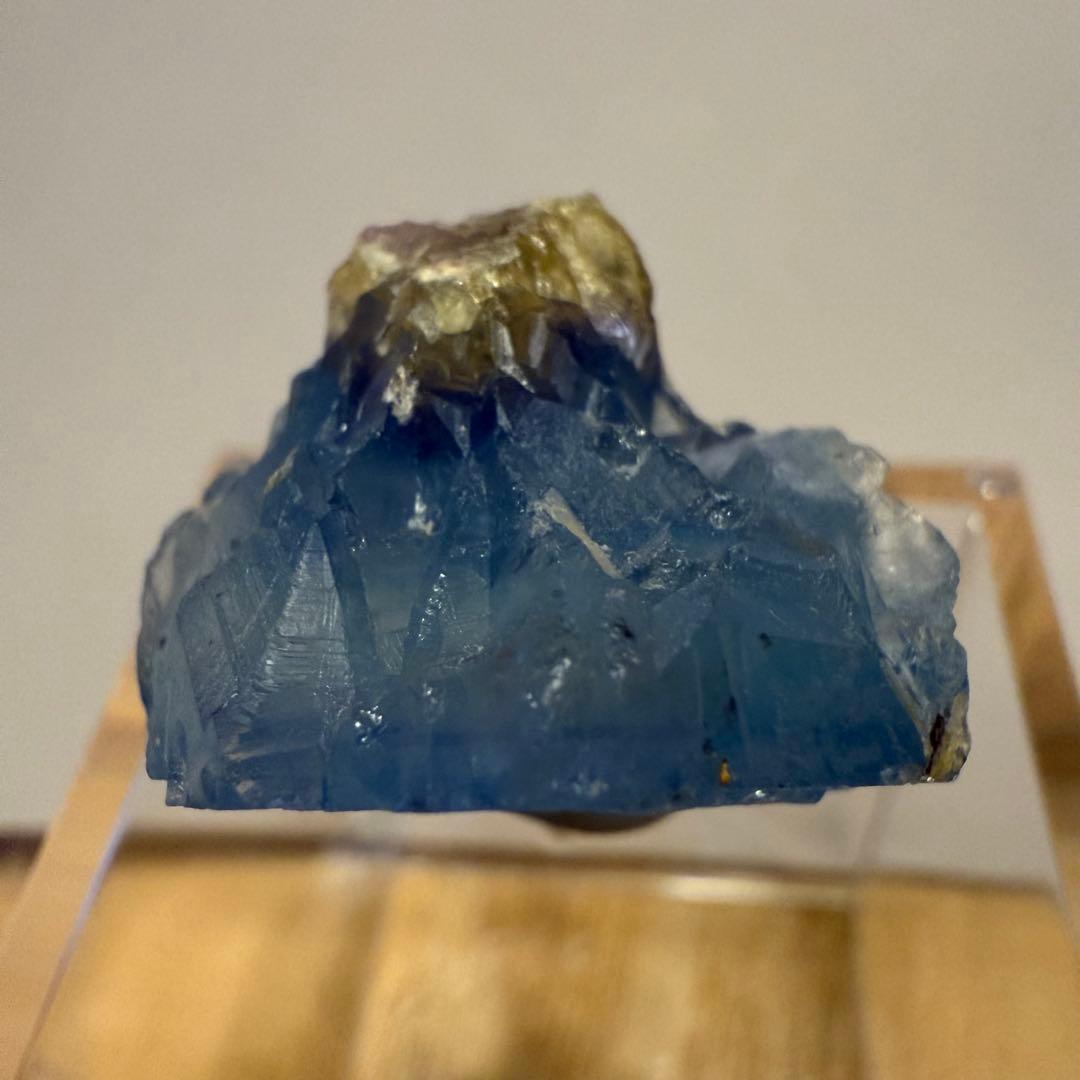 フランス産 蛍石 La Barre mine産 フローライト トリカラー 原石