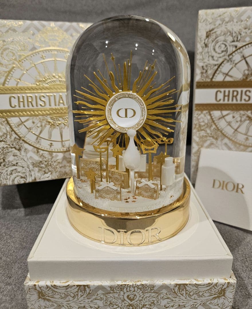 【海外限定】Dior ディオール クリスタルドーム スノードーム