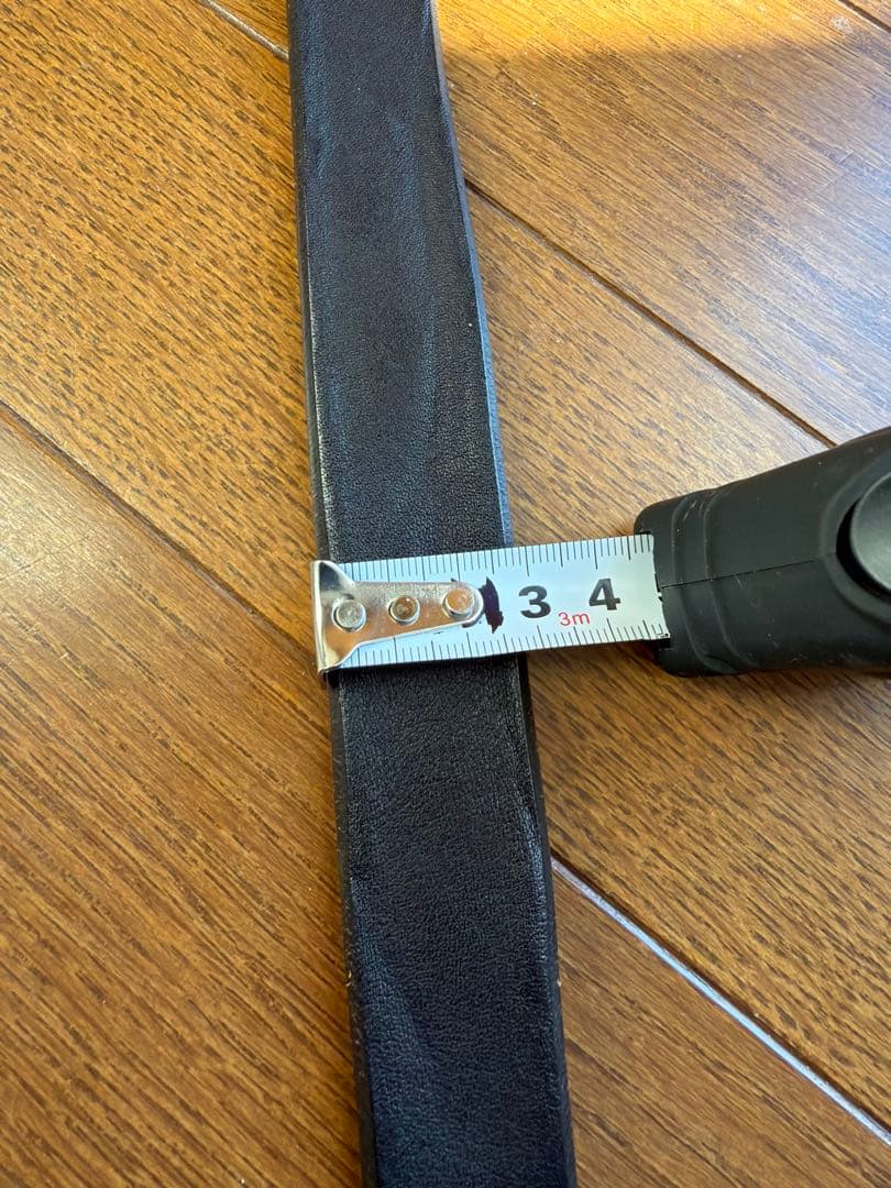 極厚革 Scye By Masterpiece ナローベルト