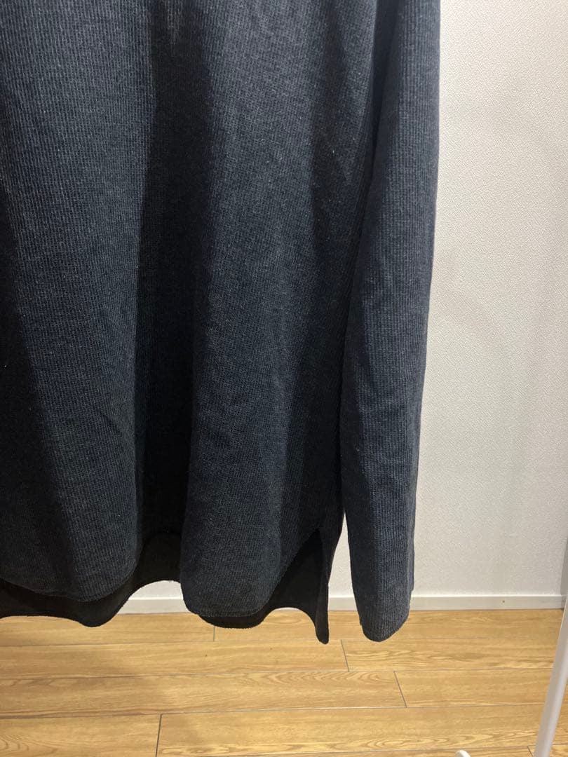 blurhms ブラームス キーネック オーバー サーマル カットソー