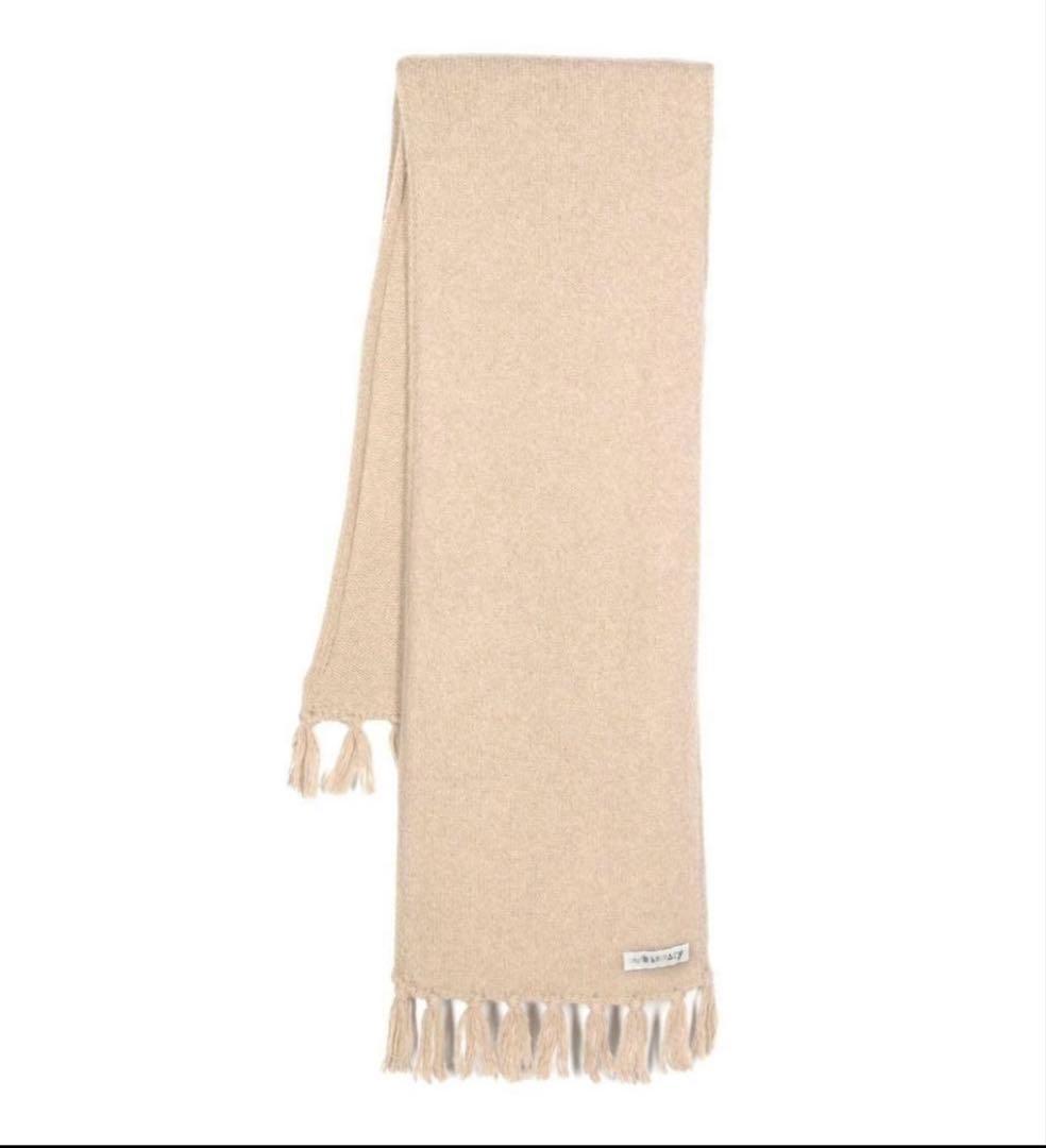 小物 Silk Wool Desert  scarf our legacy