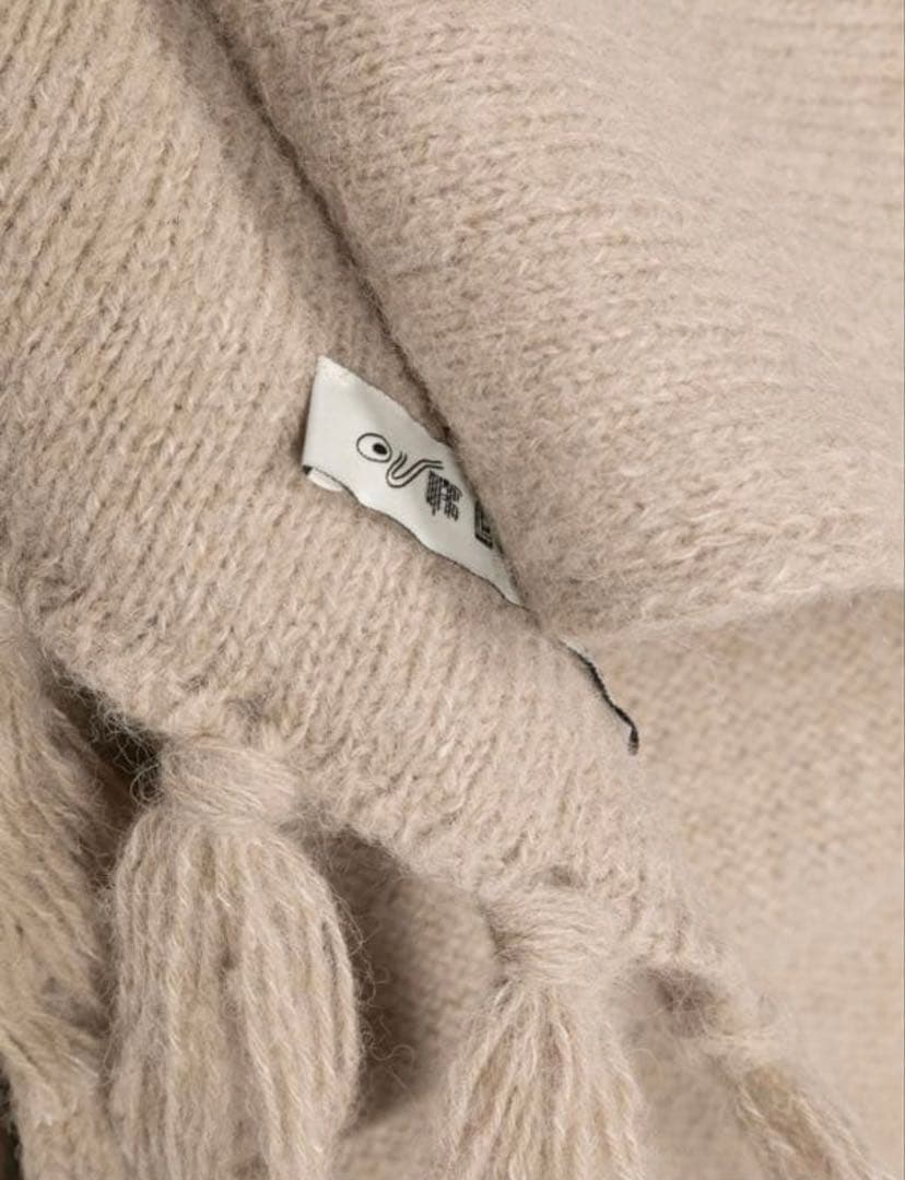 小物 Silk Wool Desert  scarf our legacy