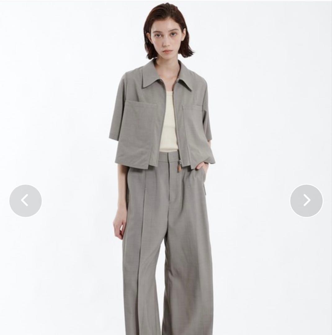 PUBLIC TOKYOドライトロスリットシャツ