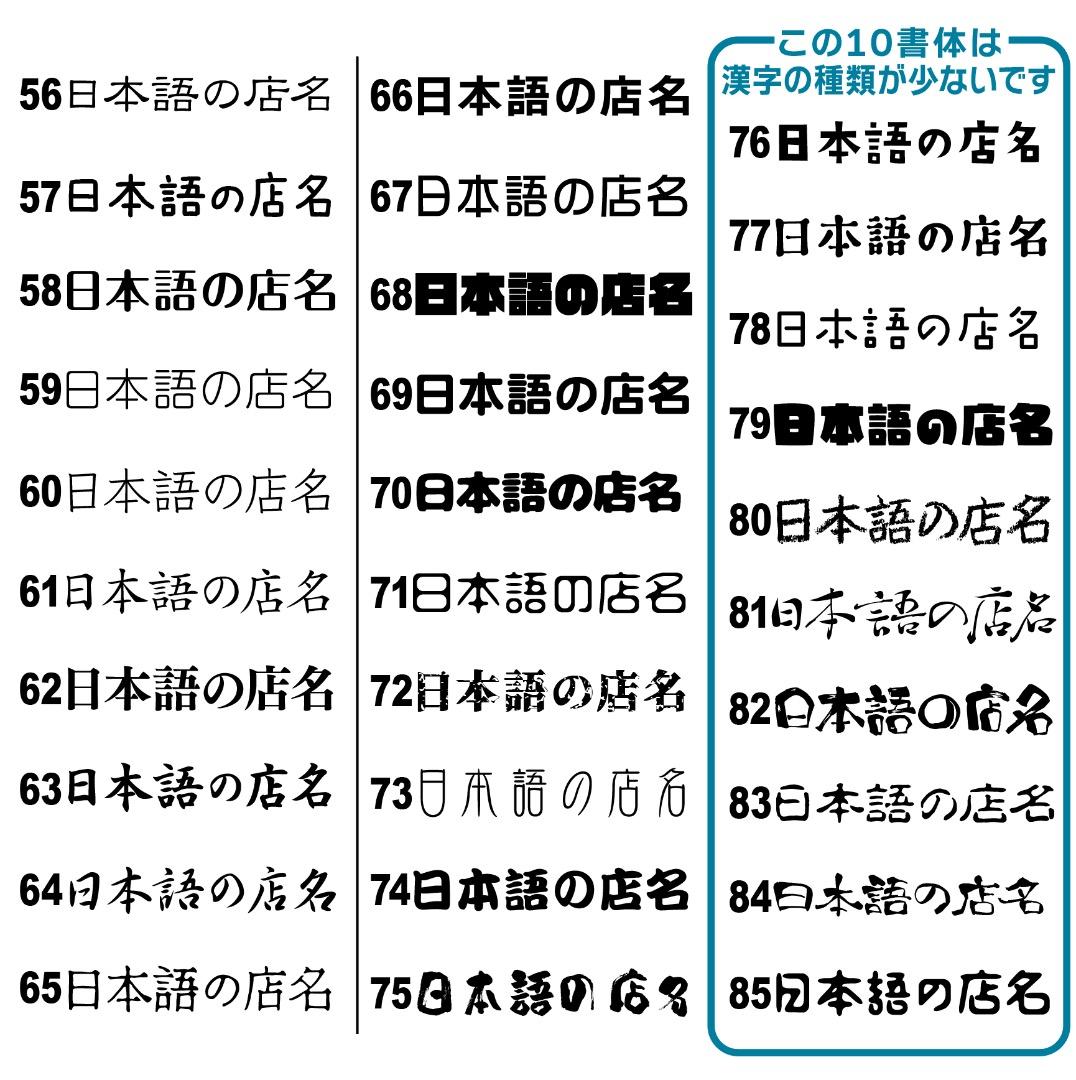 リンダ✦328✦ショップ様用看板制作✦B3サイズ✦日本語