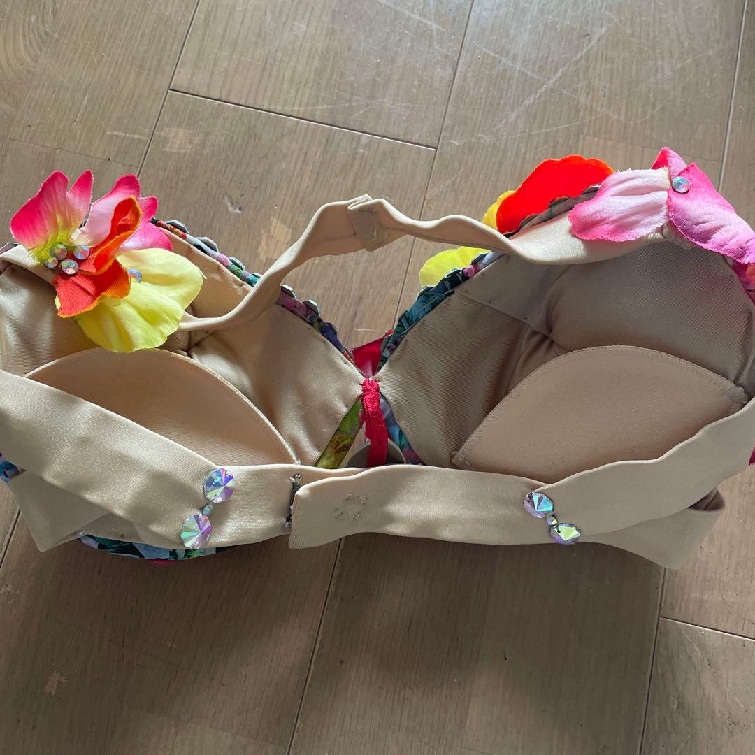 【美品☆再SALE】ベリーダンス　トロピカルデザイン　デザイナーデザイン