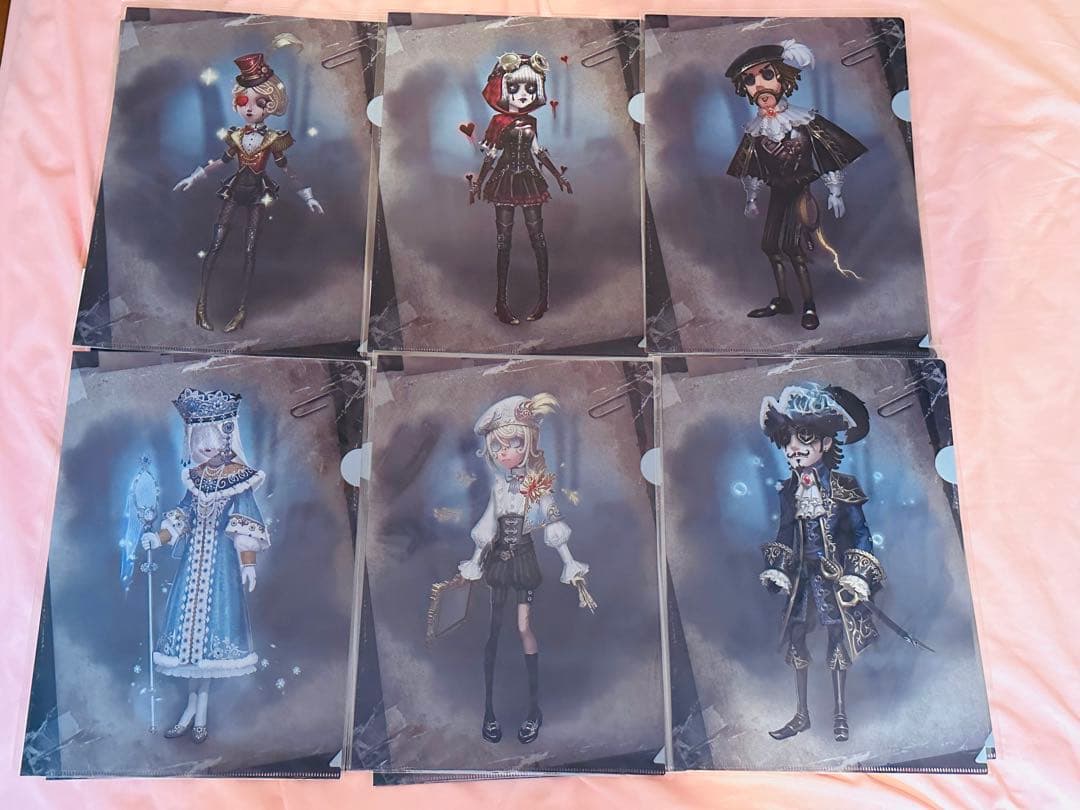 【レア】第五人格 identityⅤ クリアファイル 設定画 UR 25種