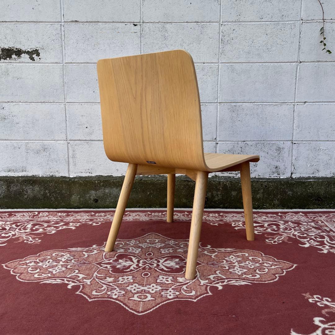 高品質◾️oliver オリバー プライウッド座面 木製チェア 椅子 イス A