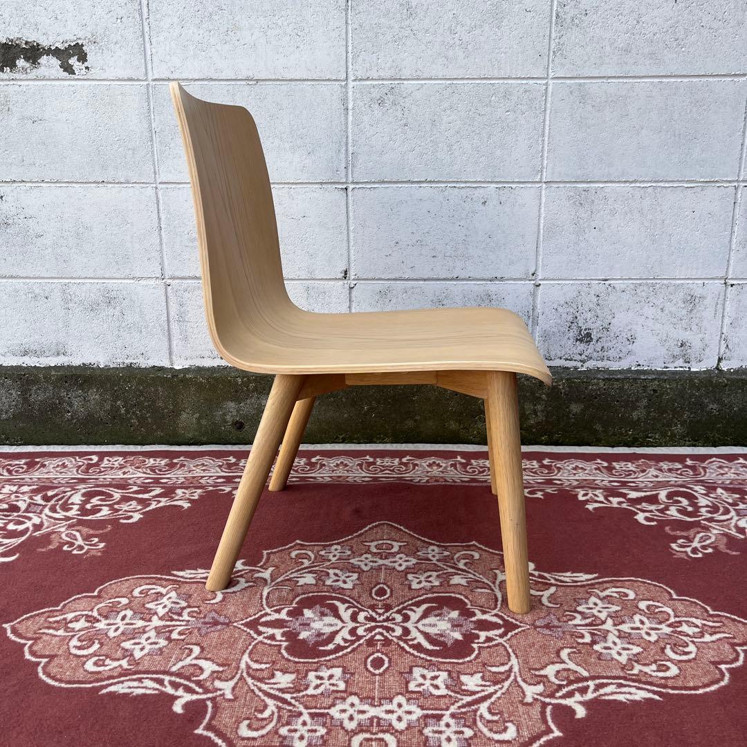 高品質◾️oliver オリバー プライウッド座面 木製チェア 椅子 イス A