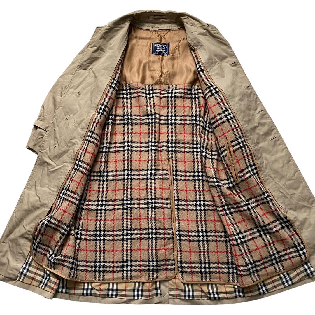 【希少】 バーバリーズ トレンチコート ライナー付き ノバチェック ベージュ