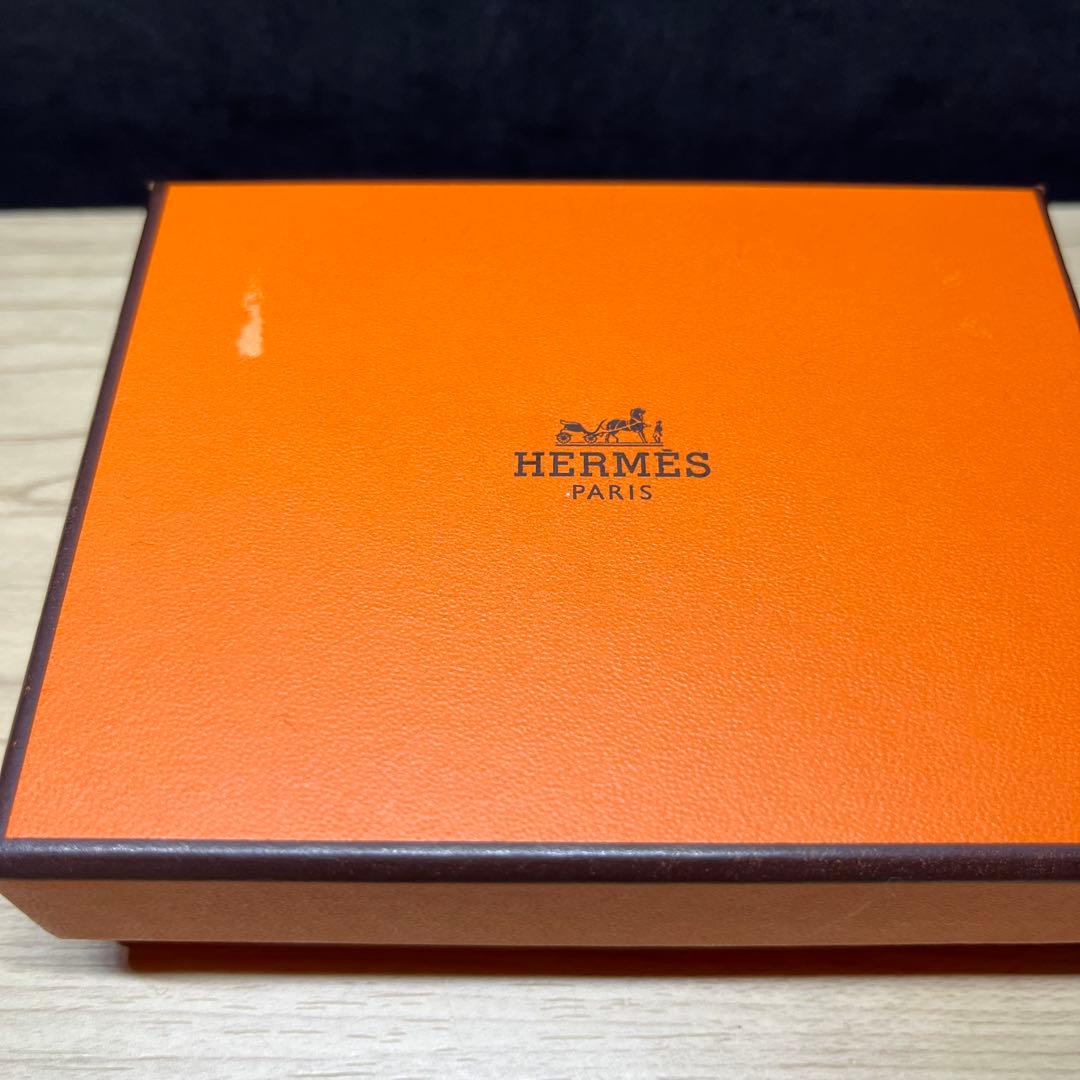 美品　エルメスHERMES カルメン キーリング ラムスキン