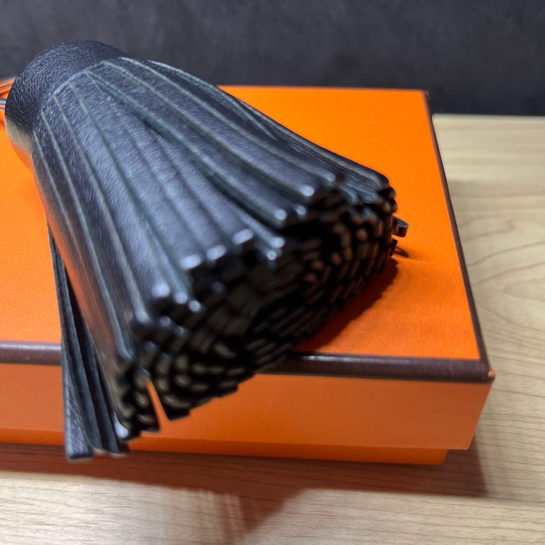 美品　エルメスHERMES カルメン キーリング ラムスキン