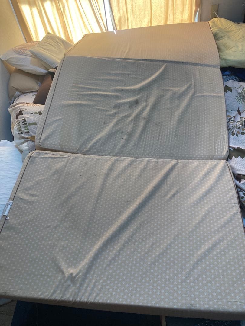 BODY ZERO マットレス 97×200×10 cm ベージュ