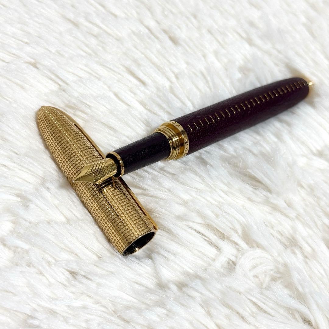 【美品】ルイヴィトン　万年筆　ドックキュイール　レザー