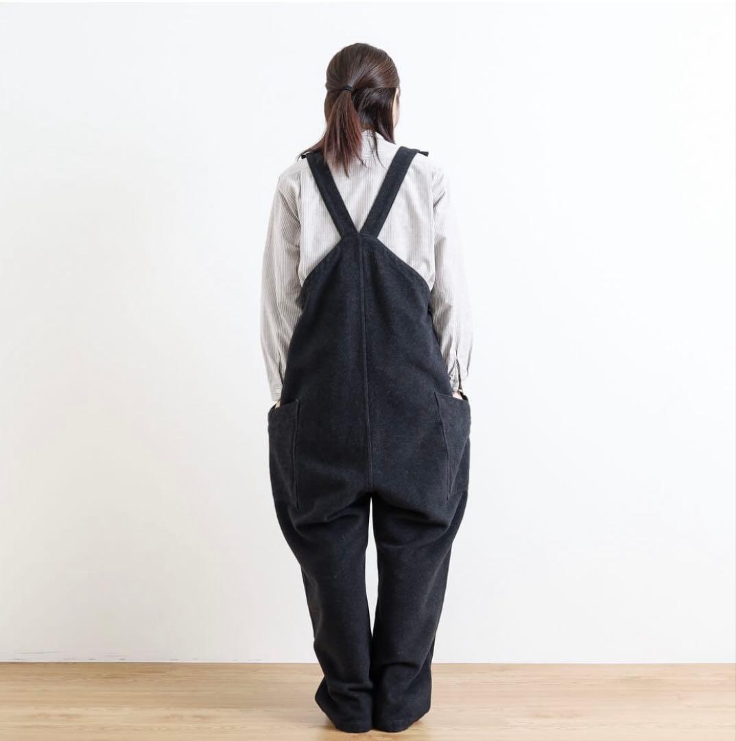 HARVESTY ハーベスティ コットンメルトン オーバーオール