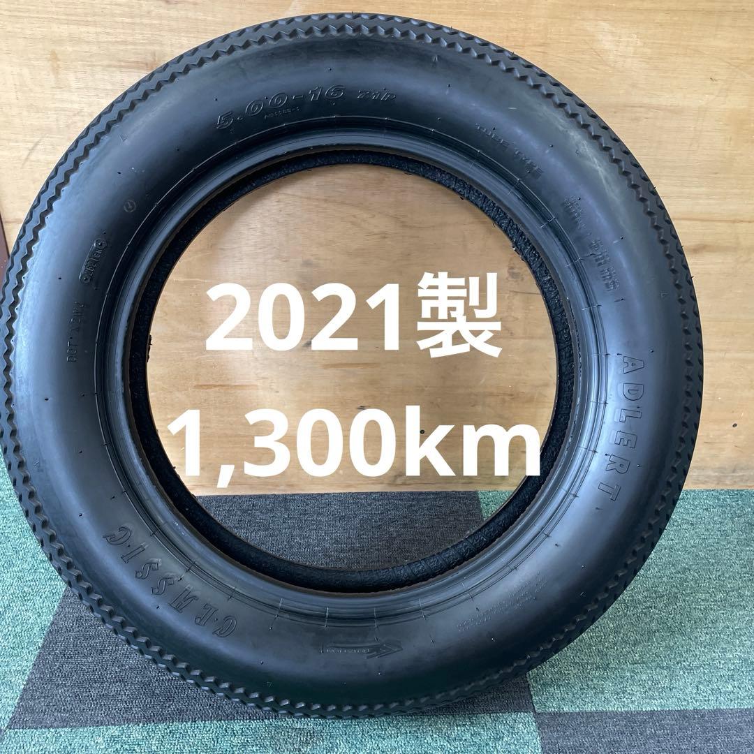 5.00-16クラシックタイヤ アドラート中古タイヤハーレーバルカン
