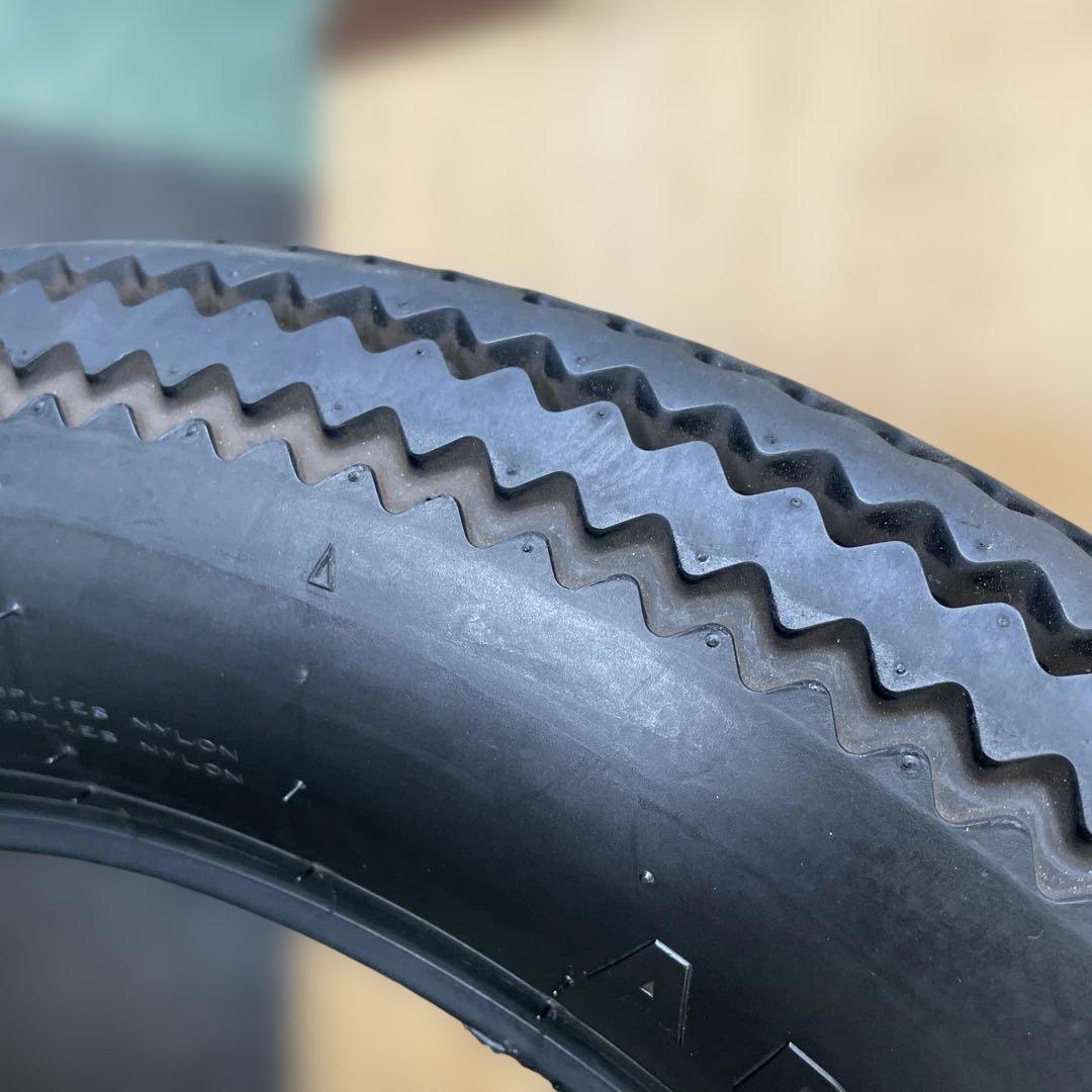 5.00-16クラシックタイヤ アドラート中古タイヤハーレーバルカン