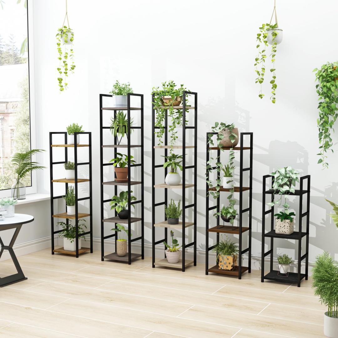 スリム収納 木製棚 スリムデザイン 収納ラック 4段棚