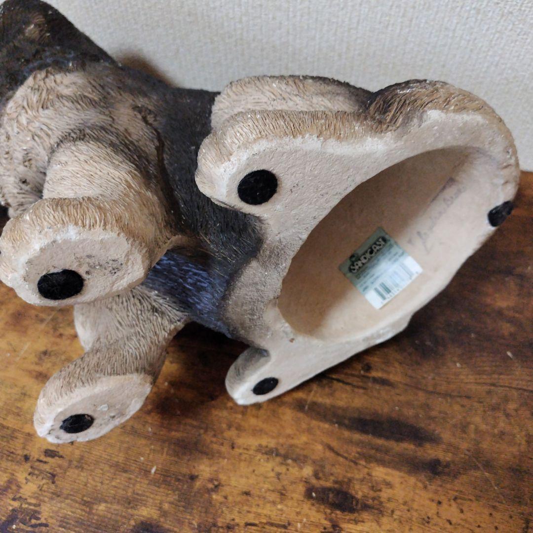 サンディキャスト J301 ジャーマンシェパード 子犬 置物 陶器製