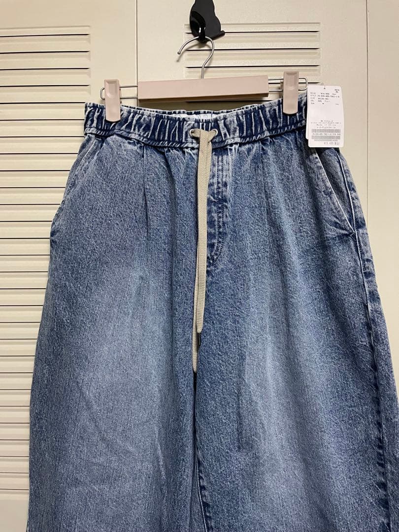【JOURNAL STANDARD】新品未使用☆イージーデニムワイドパンツ ３６