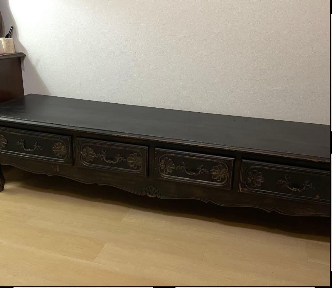 フランスアンティーク家具　テレビボード ローボード　フランスアンティーク