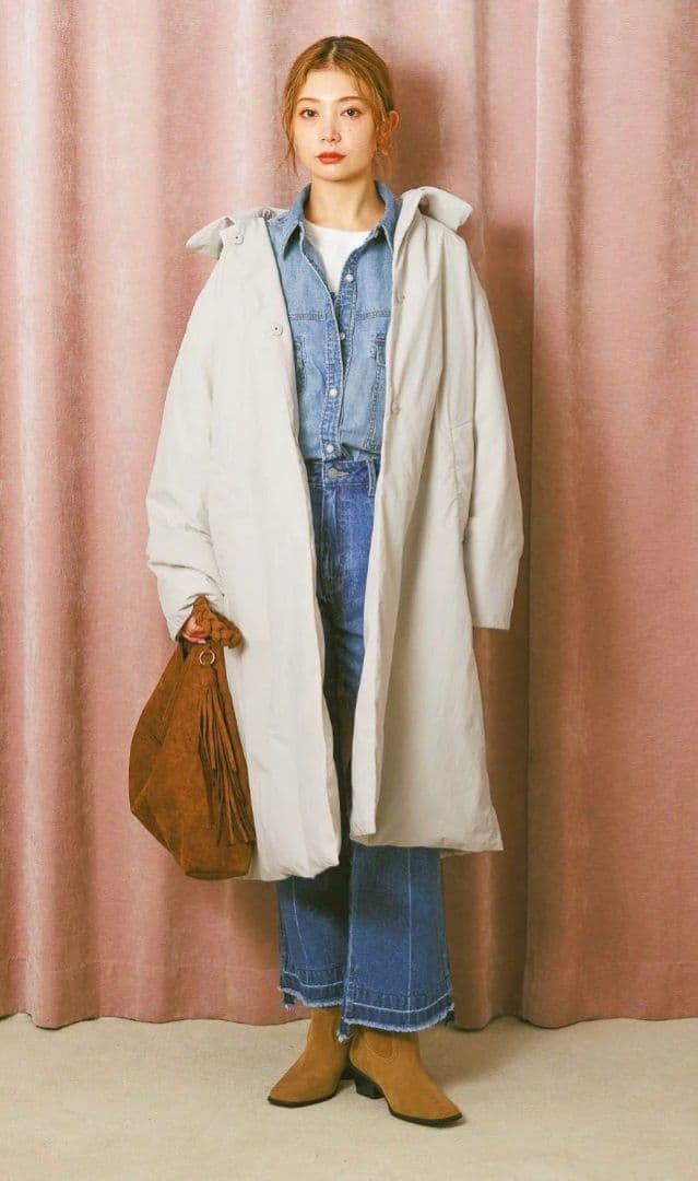 【 新品タグ付き 】ロングダウンコート ⭐️値下げしました