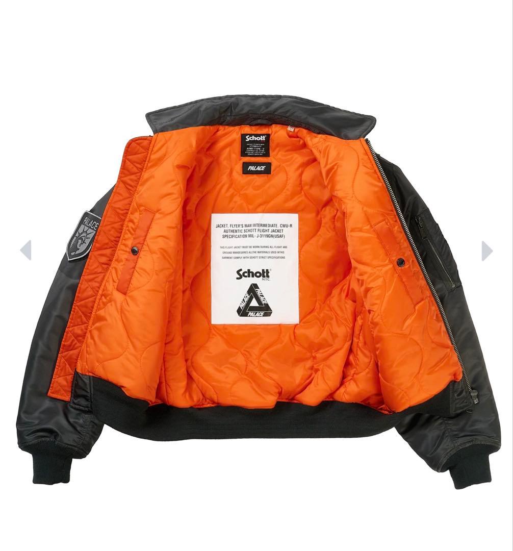 PALACE SCHOTT 90'S フィット ボンバージャケット S