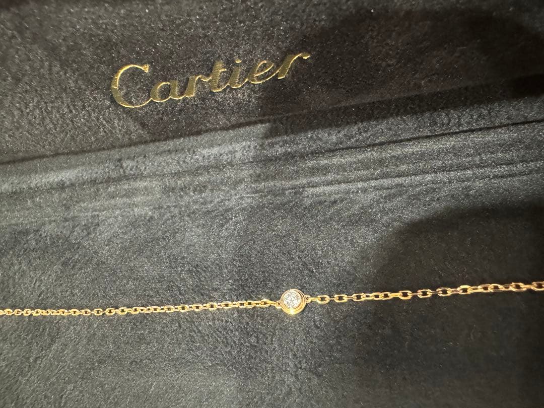 美品✨Cartier ダムール ブレスレット SM ピンクゴールド ダイヤ