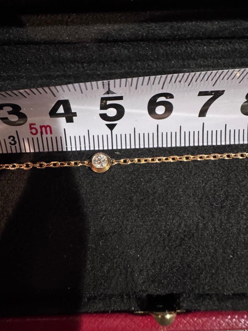 美品✨Cartier ダムール ブレスレット SM ピンクゴールド ダイヤ