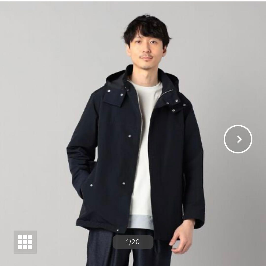 【新品】COMME CA MEN コットンナイロンクロス マウンテンパーカ