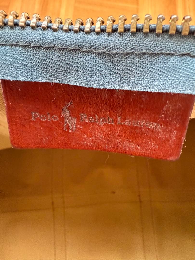 ゴ*ト様 ラルフローレン Polo Ralph Laurenチェック柄ボストンバ