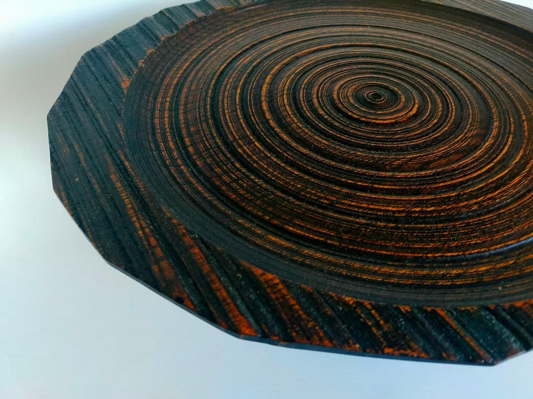 山中塗　花台　一人膳　天目台　伝統工芸師作品