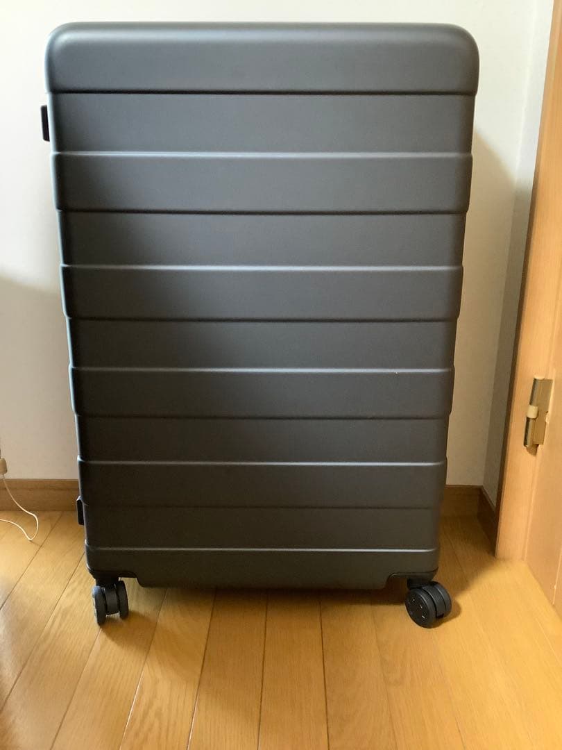 無印良品　ダークグレー キャリーケース　105L