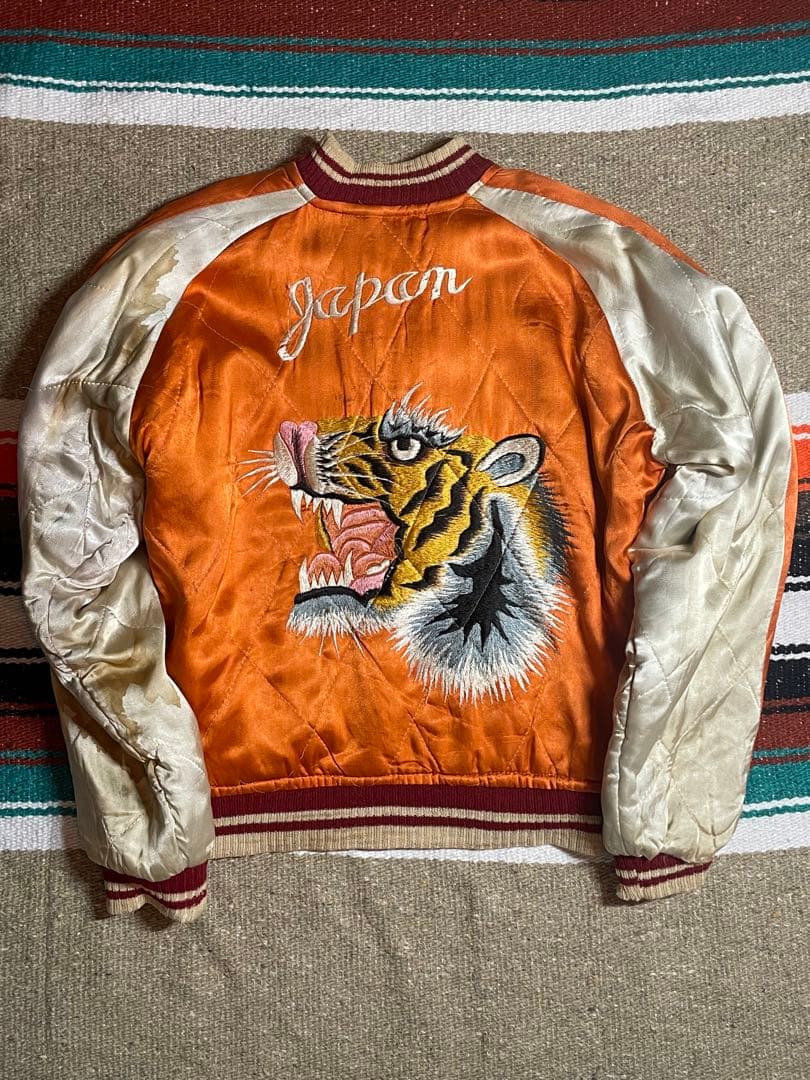 50s 顔虎　スカジャン