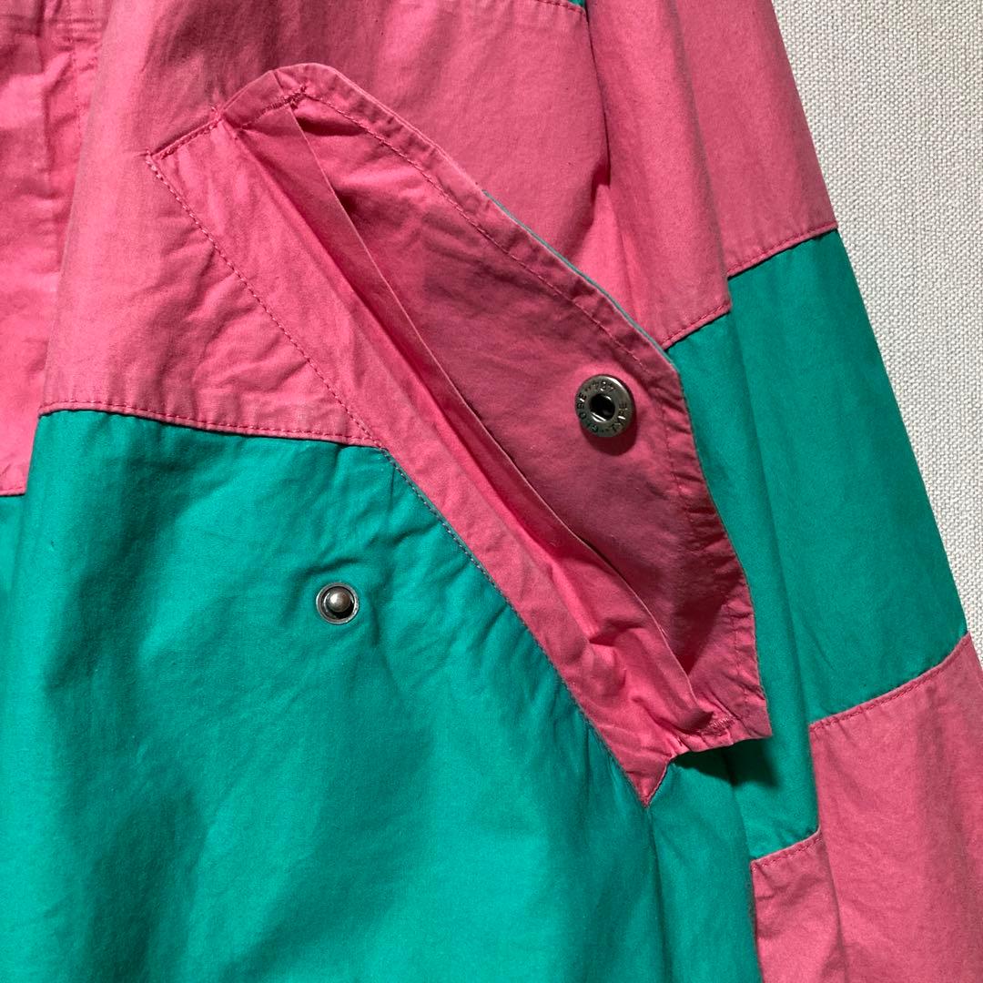 SK レア 90s ポロ ラルフローレン カラーブロック ヨットパーカー