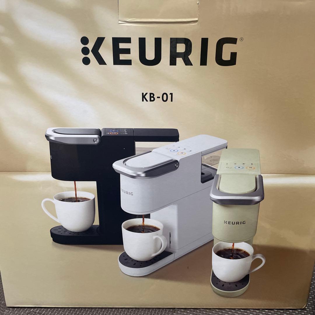 【美品完品】Keurig KB-01 コーヒーメーカー ブラック