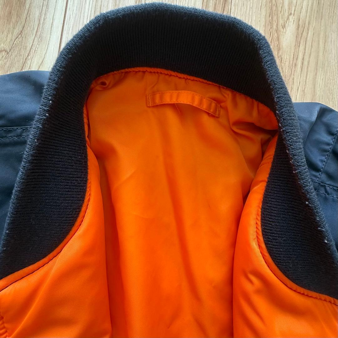 Valley Apparel MA-1 フライトナイロンジャケット