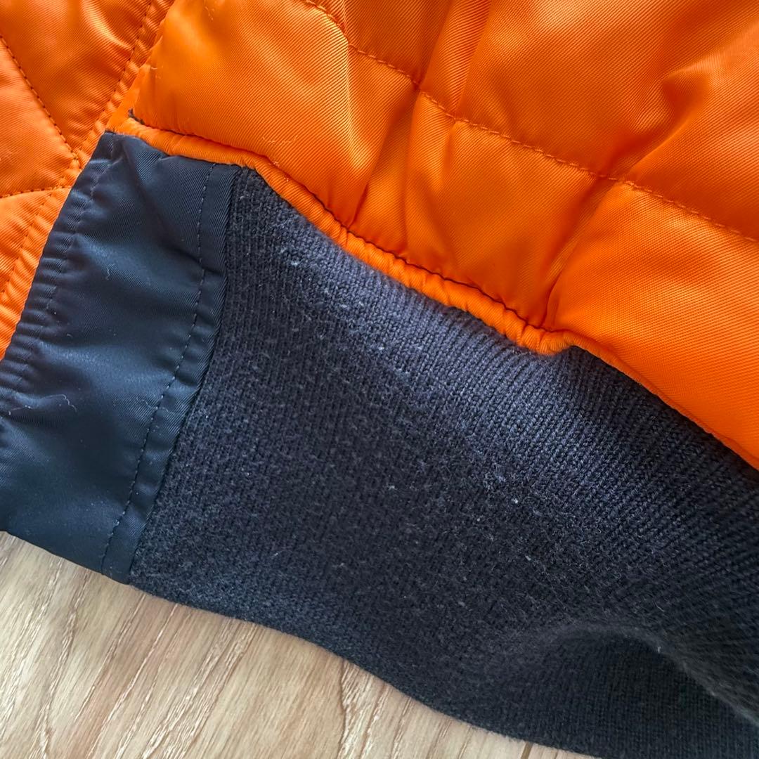 Valley Apparel MA-1 フライトナイロンジャケット