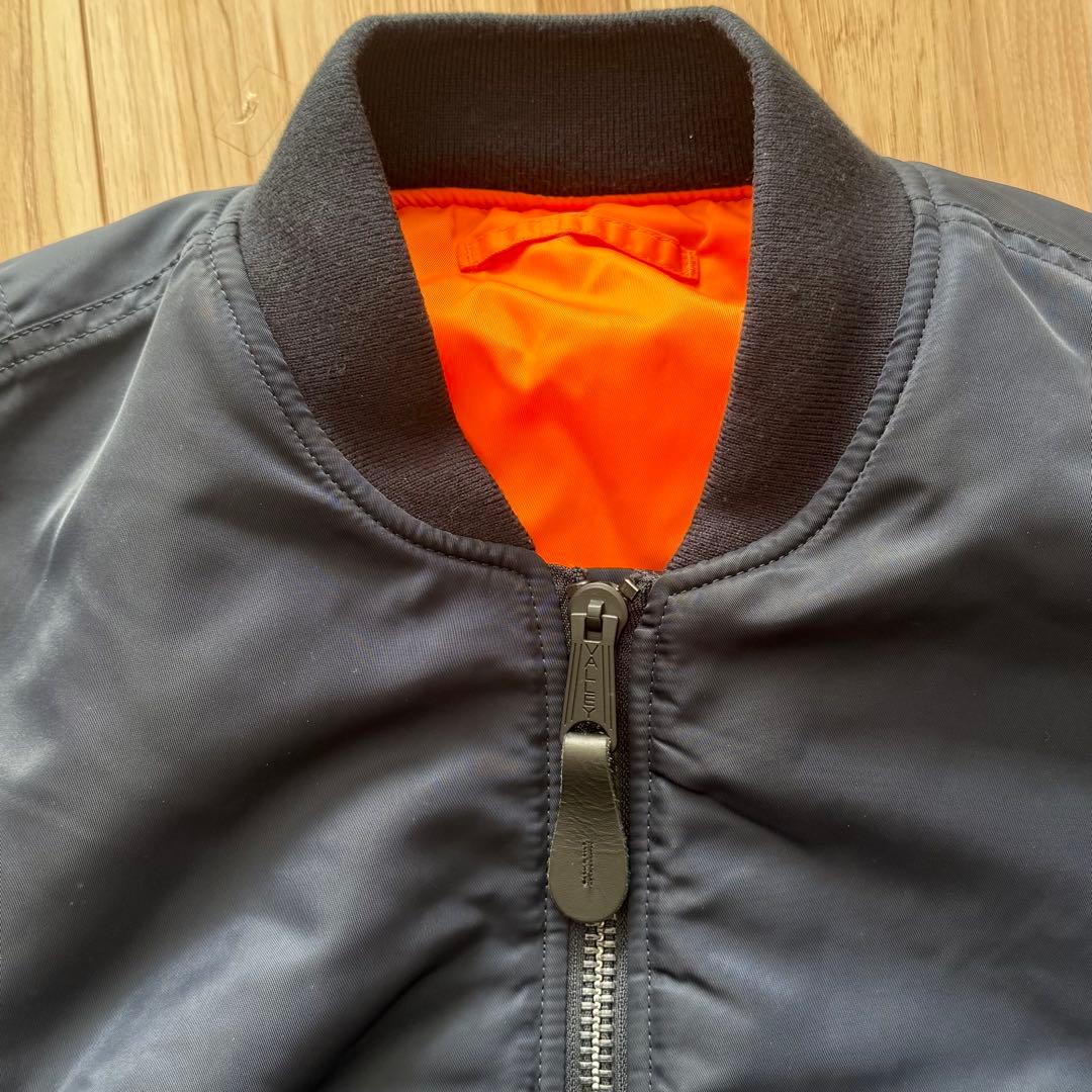 Valley Apparel MA-1 フライトナイロンジャケット