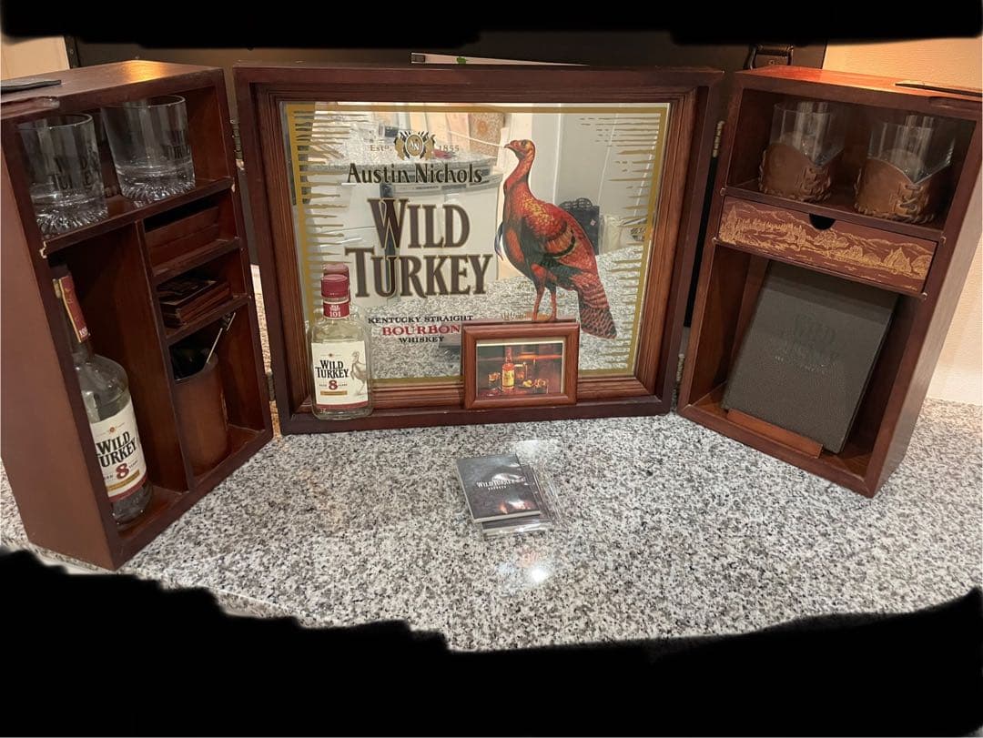 【希少品】WILD TURKEY ワイルドターキー ワイドキャビネット　懸賞品