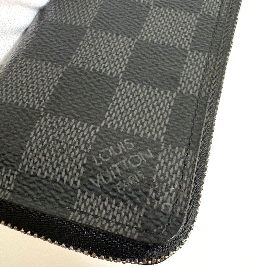 ルイヴィトン ジッピーパース ダミエ グラフィット ブラック ケース