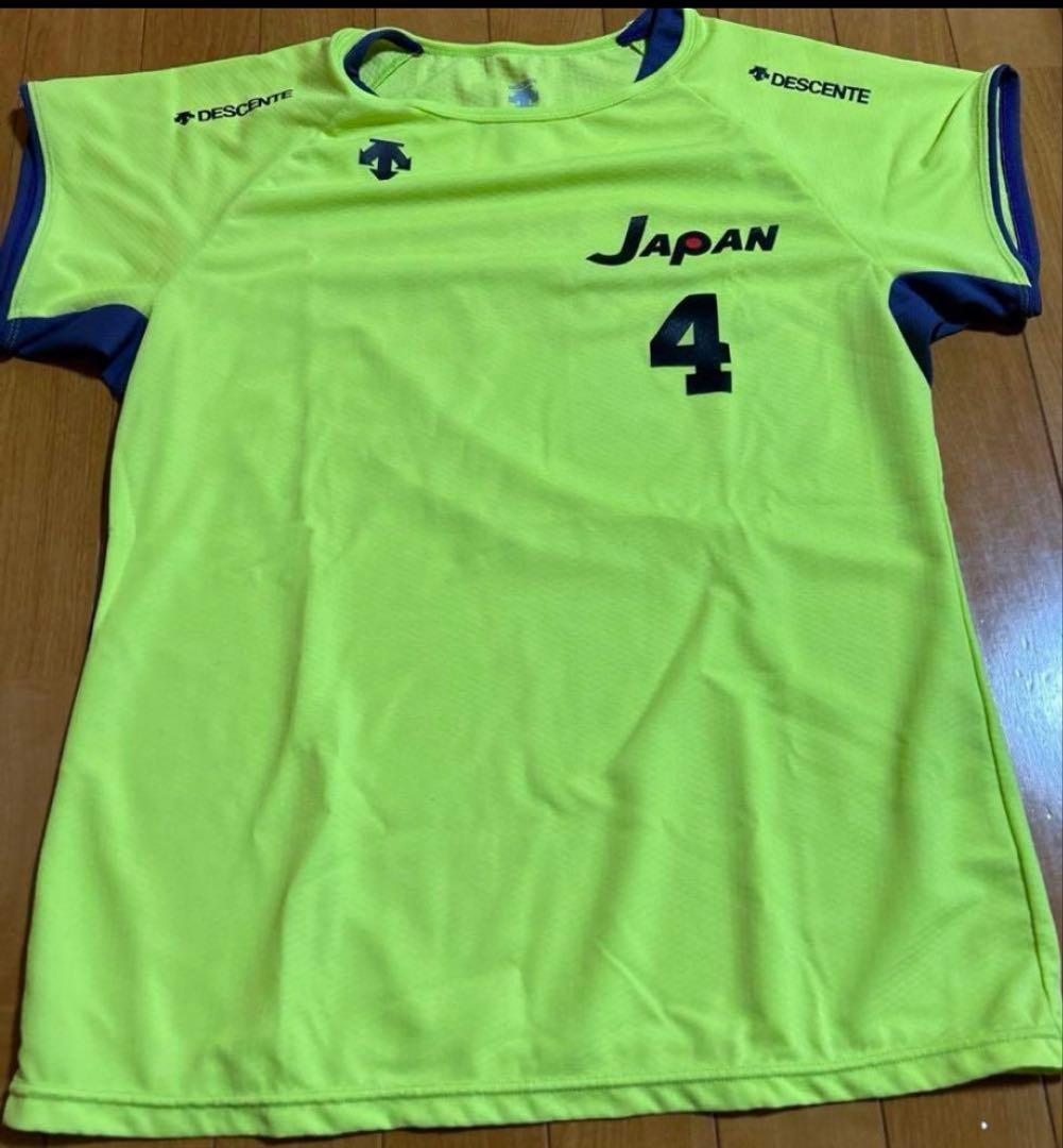 ⭐️レア物⭐️デサントバレーボールTシャツ2枚　高校選抜JAPAN