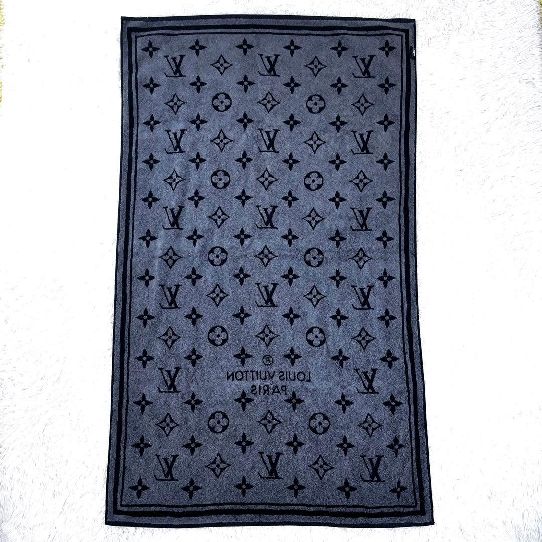 希少美品✨　ルイヴィトン　モノグラム　エクリプス　ビーチタオル　ブランケット