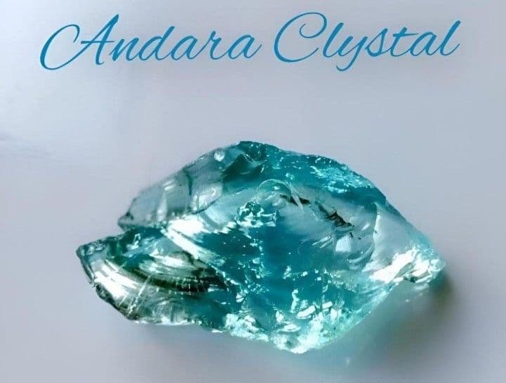 在庫1点のみ 希少 レア アンダラクリスタル シアンエンジェル 原石