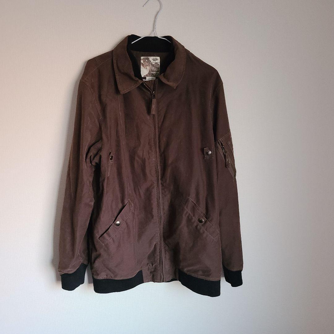 Resurrection ジップアップジャケット ヴィンテージ加工　XLサイズ