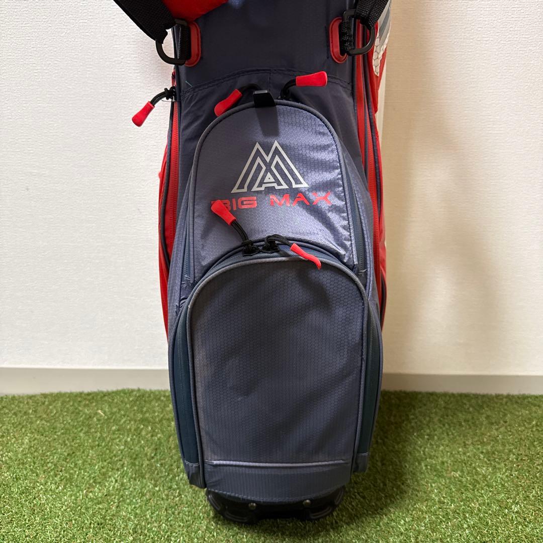 BIG MAX ビッグマックス キャディバッグ スタンド式 9型 1.9kg